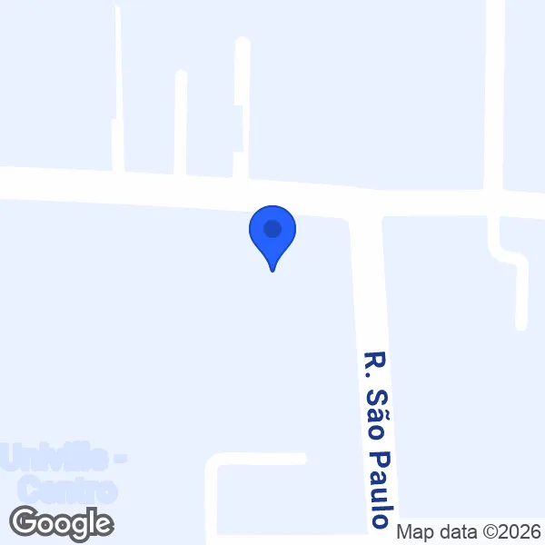 Mapa do escritório da Emita em Joinville - SC