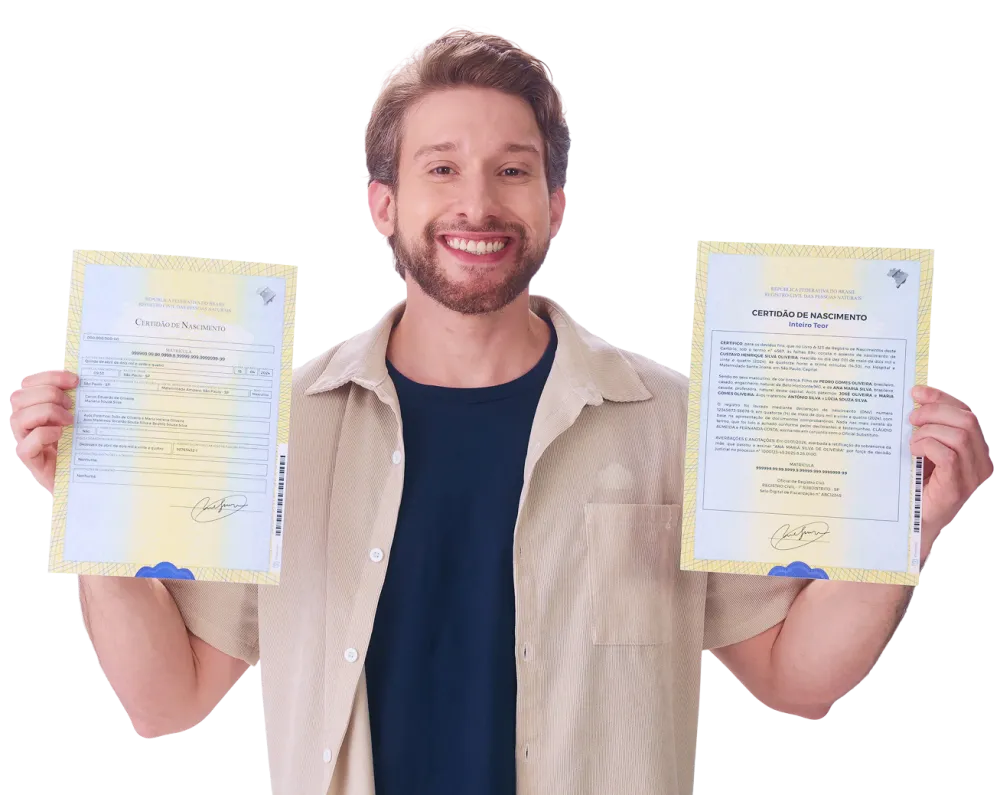Certidões de registro civil emitidas em Florianópolis - SC